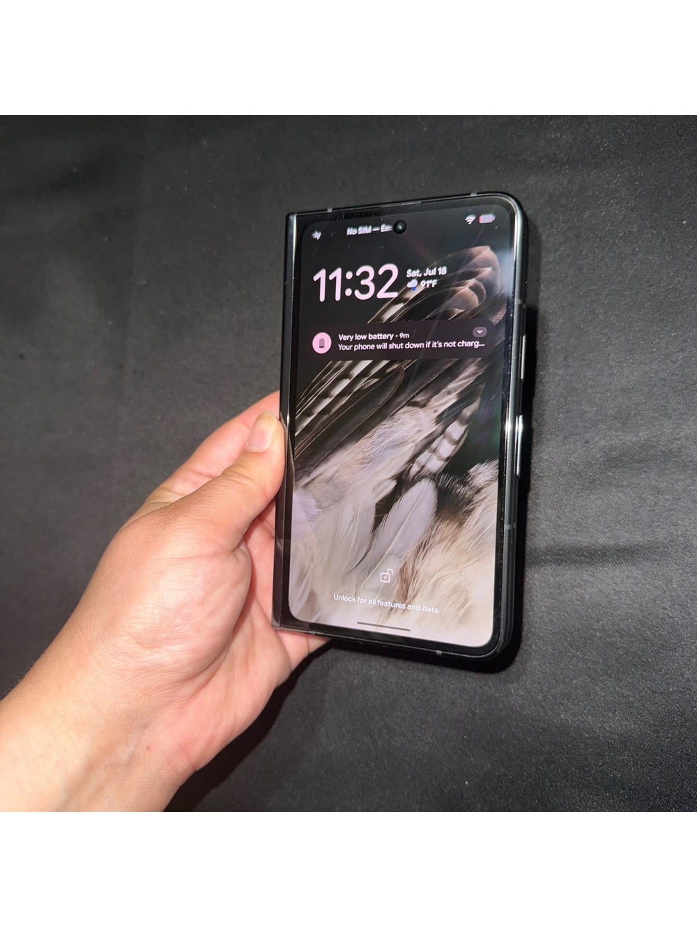 Google Pixel Fold 256GB Smartphone FOR PARTS